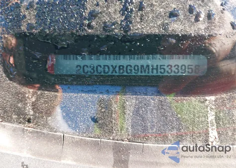 2021 Dodge Charger Sxt Rwd из США, поврежденный, VIN 2C3CDXBG9MH533958